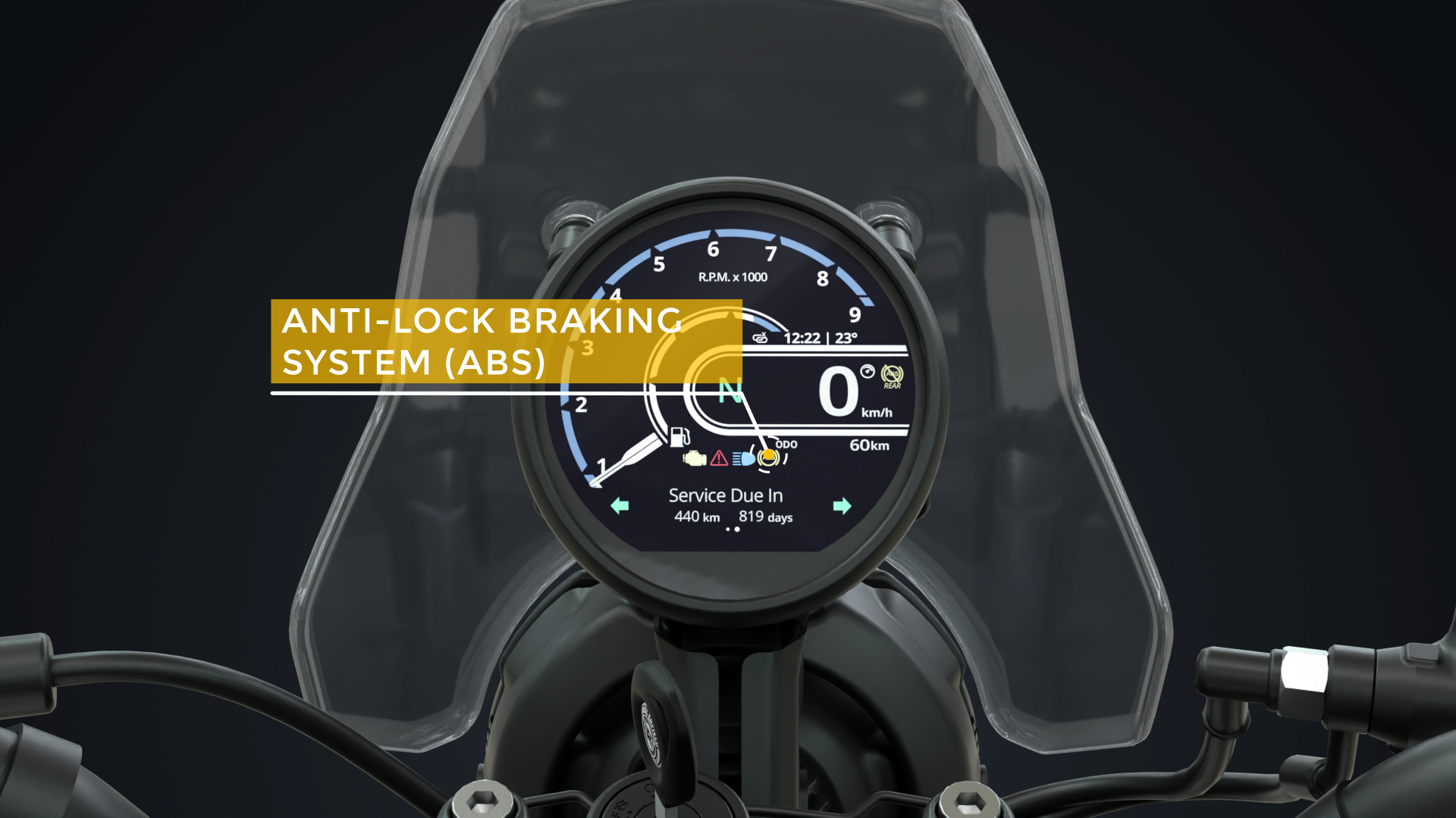 New Royal Enfield Himalayan 450 Bike – Anti Lock Braking System