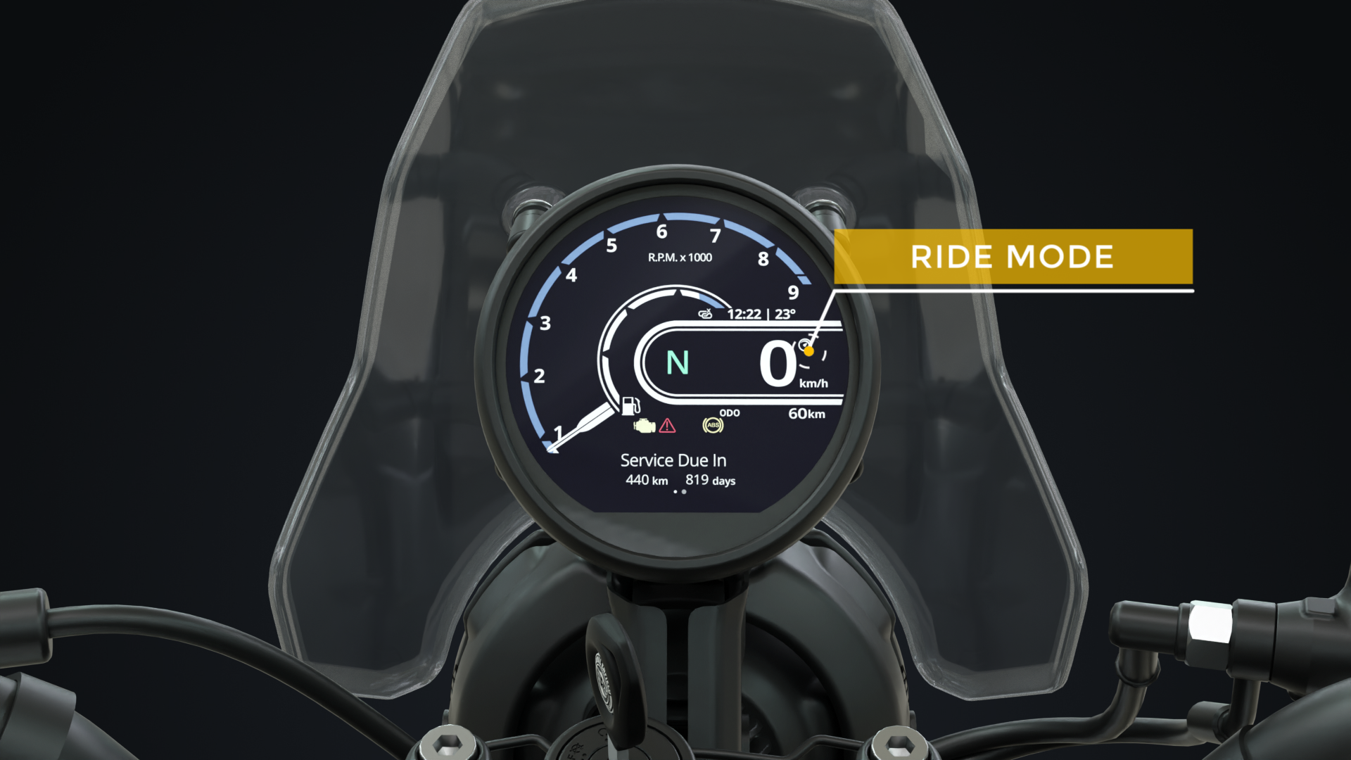 New Royal Enfield Himalayan 450 Bike – Ride Mode