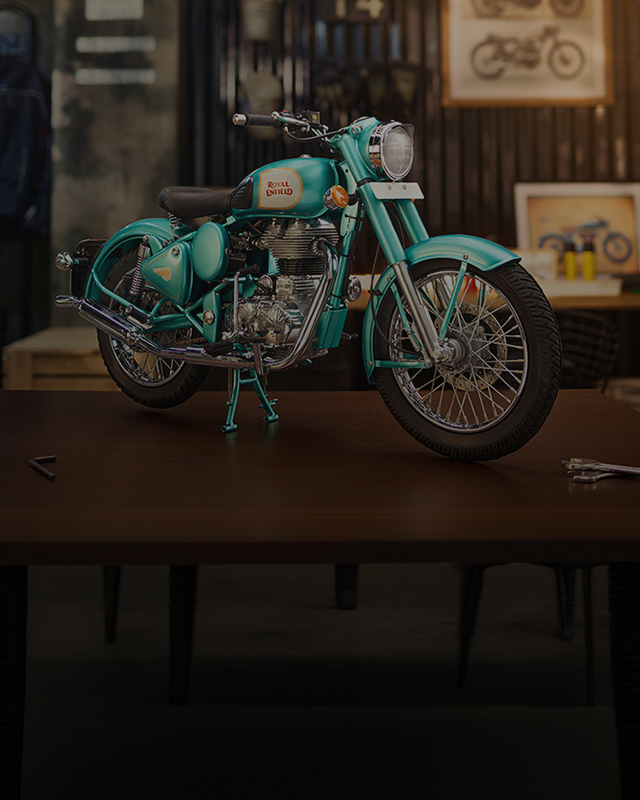 Classic Collectable 1:3 Scale Model  - Teal Green