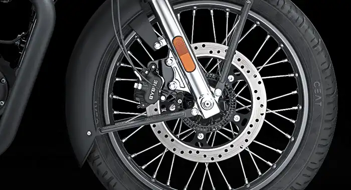 Royal Enfield Bullet 350 – Anti-braking system