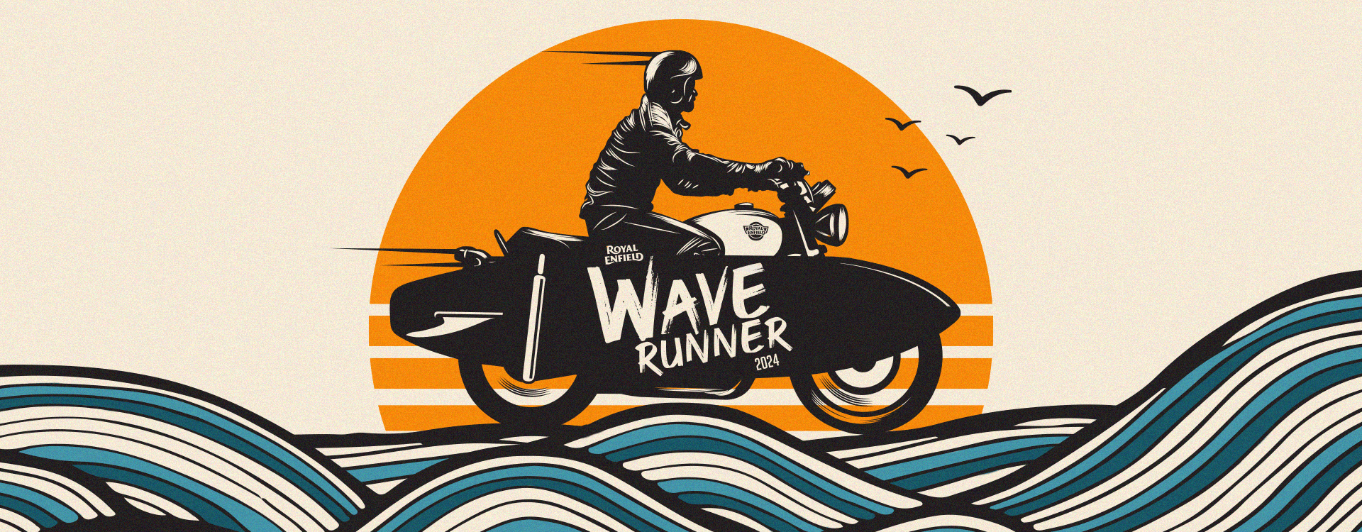 Wave Runner Color Wave Runner 2024 | Motorcycle Riding Event | Royal Enfield India