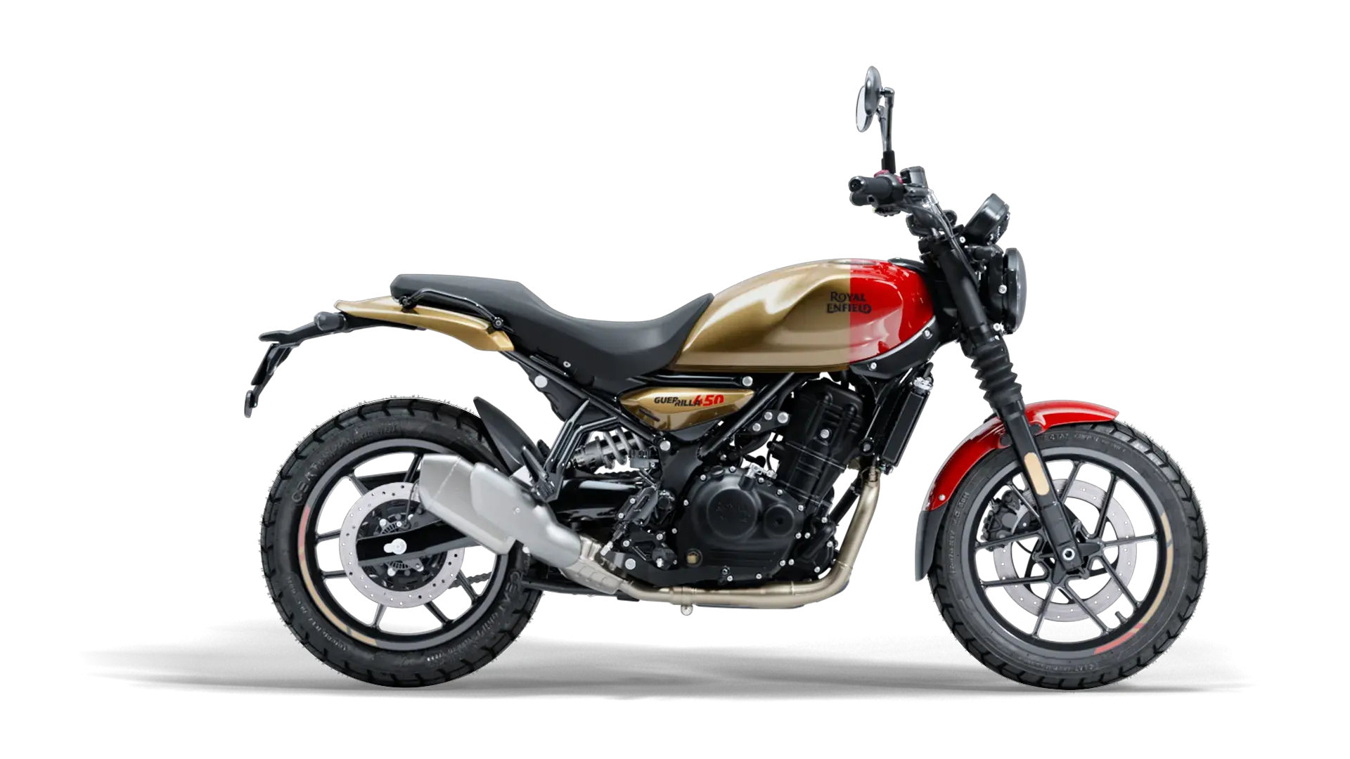 Royal Enfield Guerrilla 450 - Gold Dip