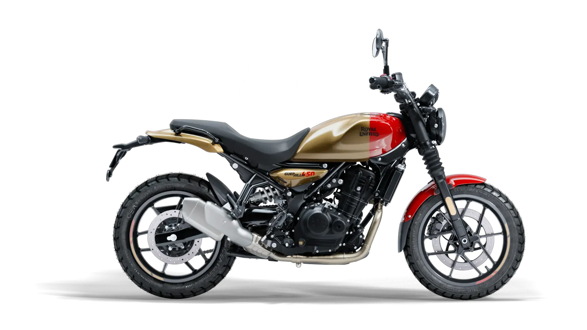 Royal Enfield Guerrilla 450 - Gold Dip