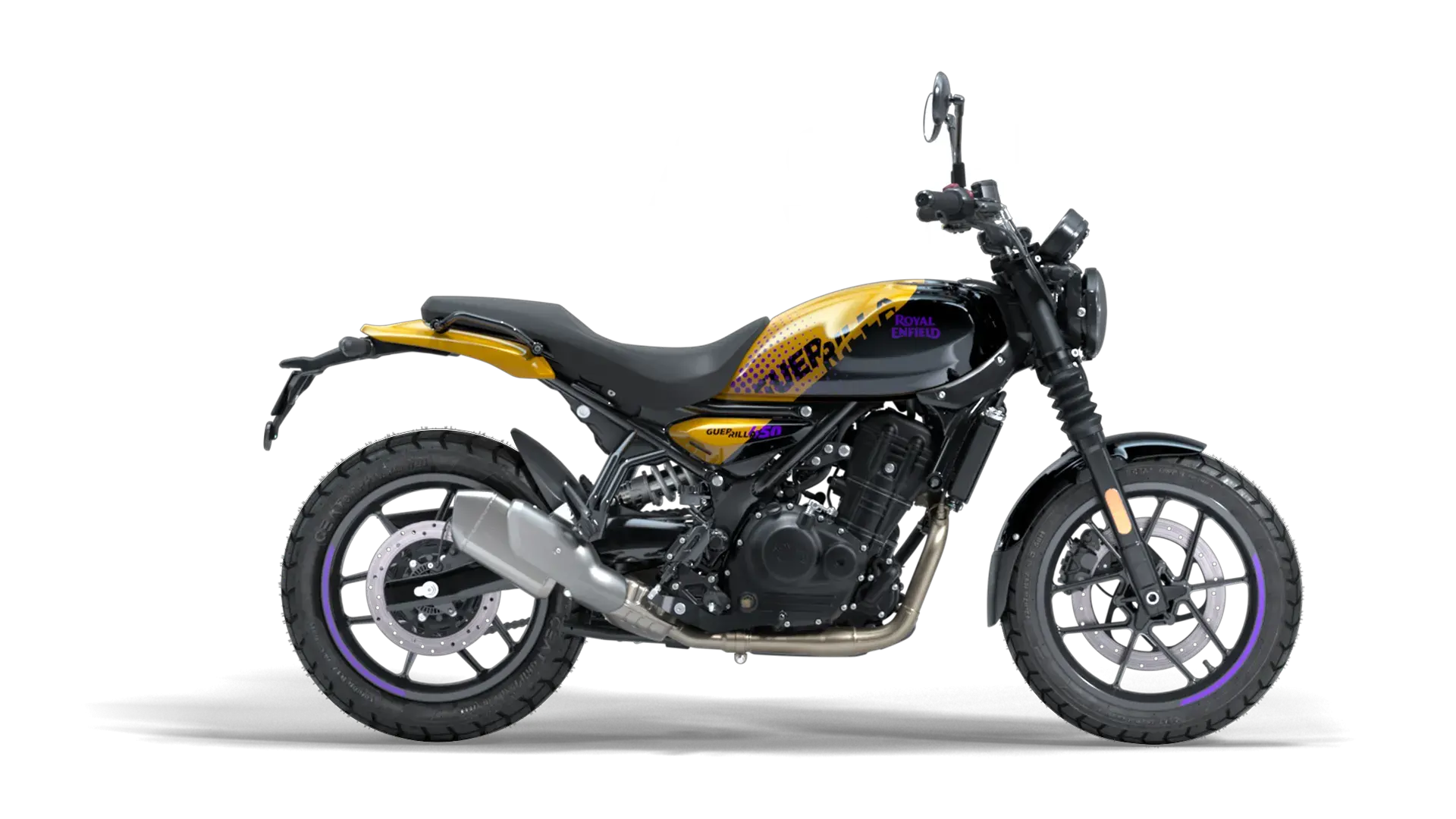 Royal Enfield Guerrilla 450 - Yellow Ribbon