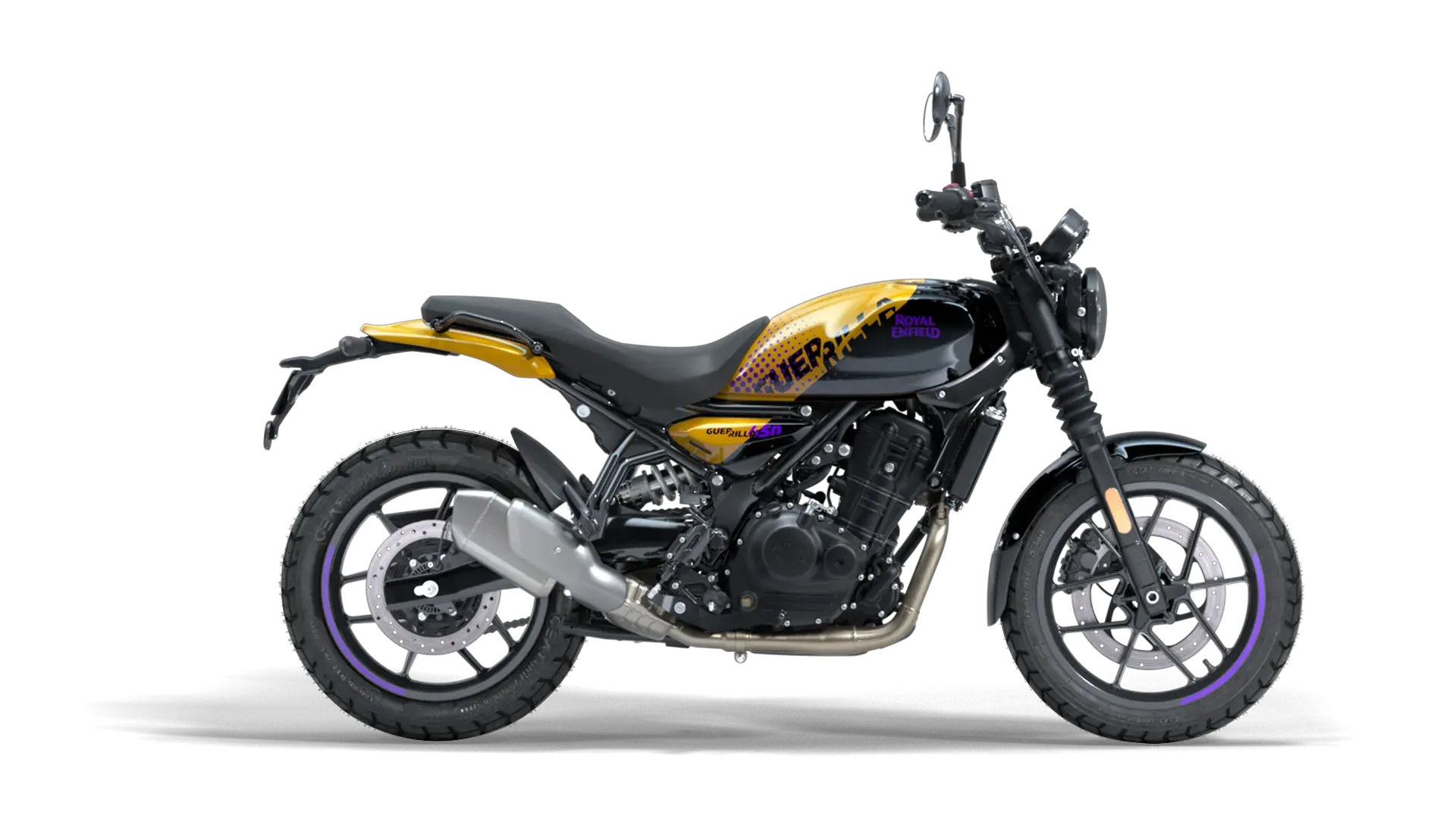Royal Enfield Guerrilla 450 - Yellow Ribbon