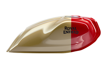Royal Enfield Guerrilla 450 Fuel Tank - Gold Dip