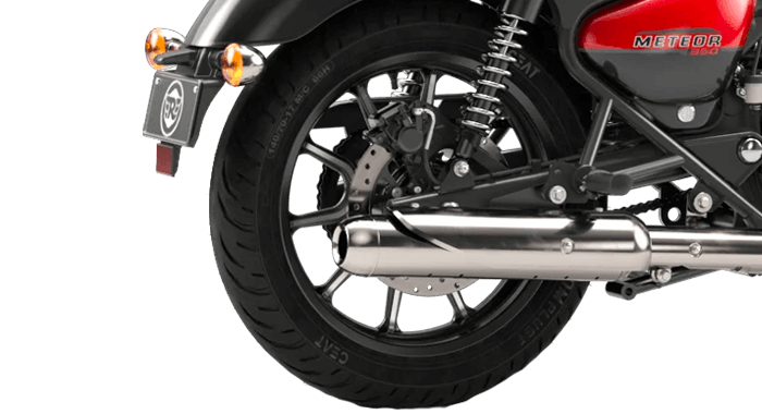 Alloy Wheels with Tubeless Tyres