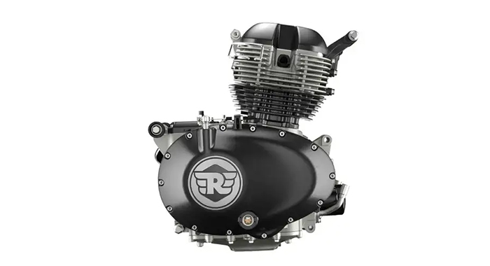 648cc Parallel Twin Engine